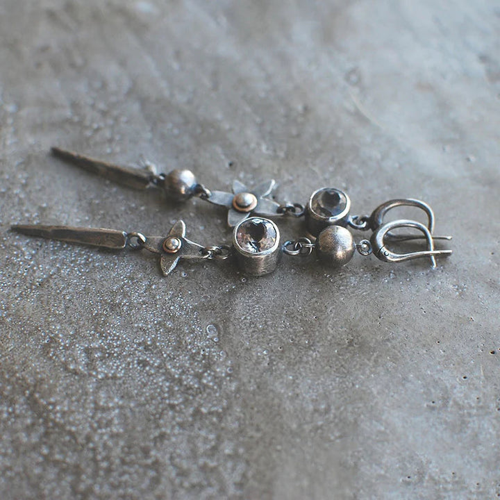 Strass Star Earring Pendant