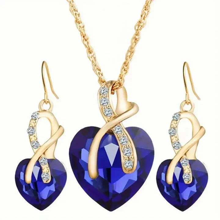 Sapphire Gold Set