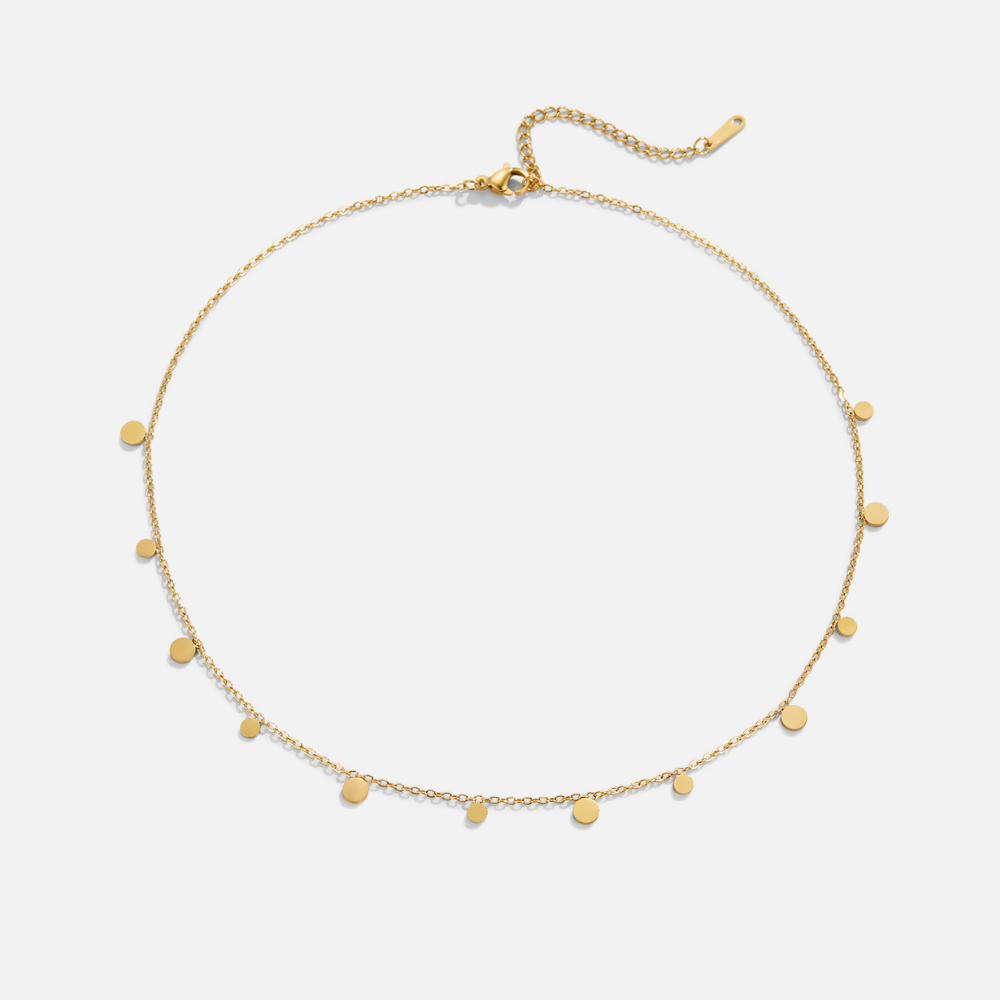 Agatha Gold Drop Necklace