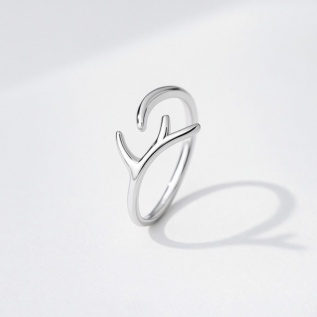 Adjustable Antler Ring
