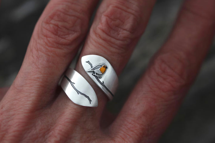 Robin Bird Ring