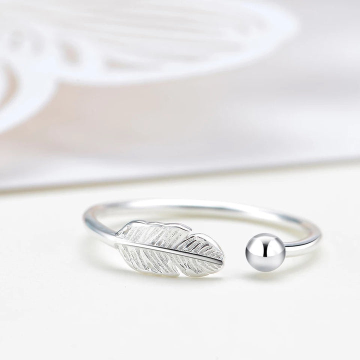 Adjustable Feather of Renewal Ring