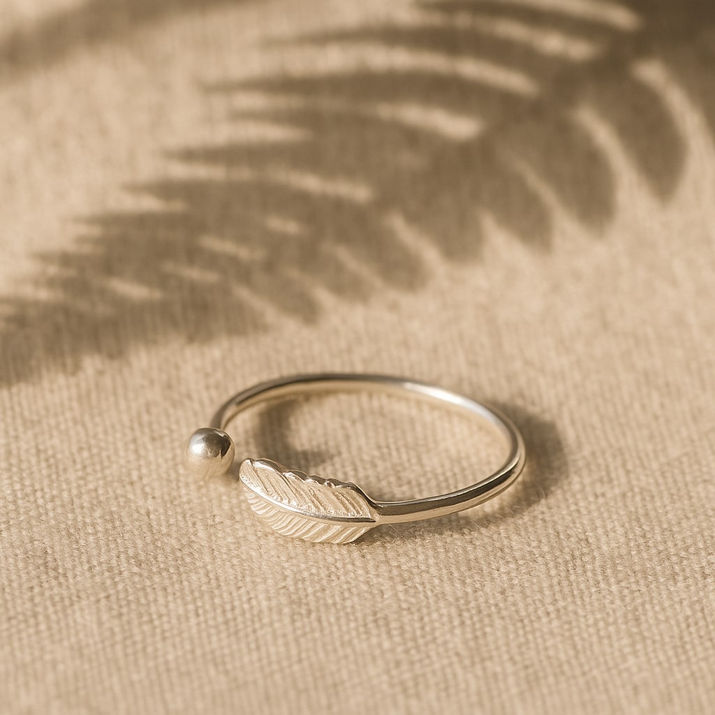 Adjustable Feather of Renewal Ring