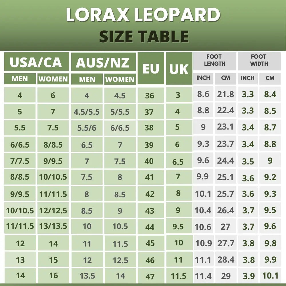 Lorax Leopard - Healthy & Non-slip Barefoot Shoes (Unisex) [Limited Edition]