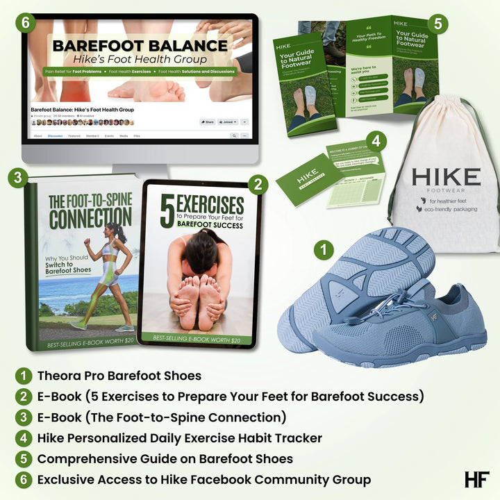 Theora Pro - Ergonomic Supportive & Non-slip Barefoot Shoes