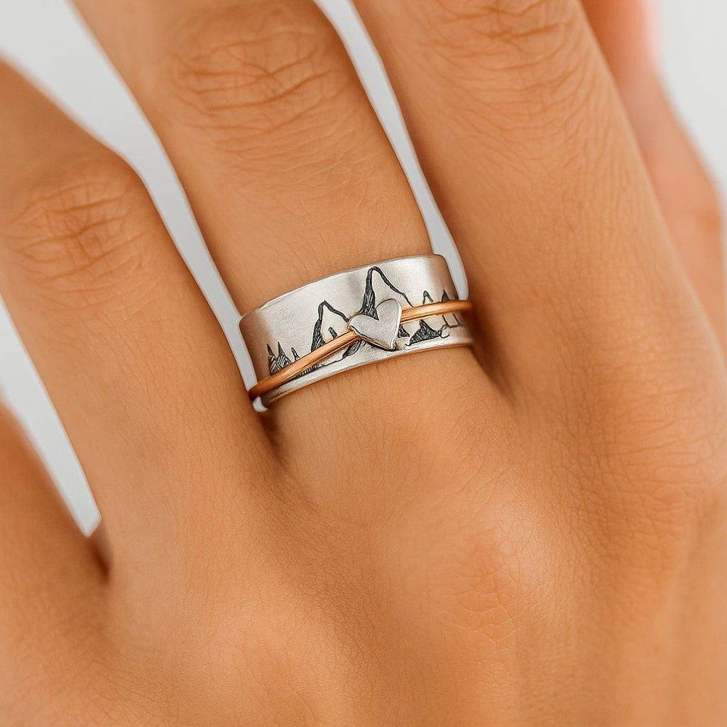 Mountain Love Ring