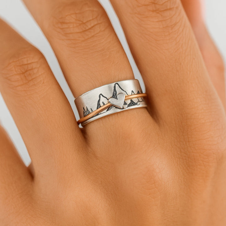 Mountain Love Ring
