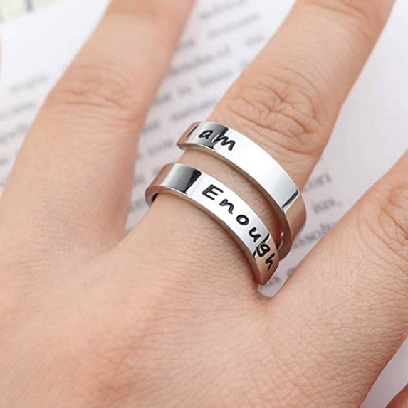 I am Enough Ring