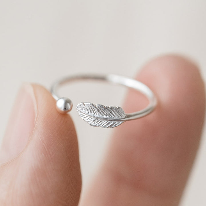 Adjustable Feather of Renewal Ring