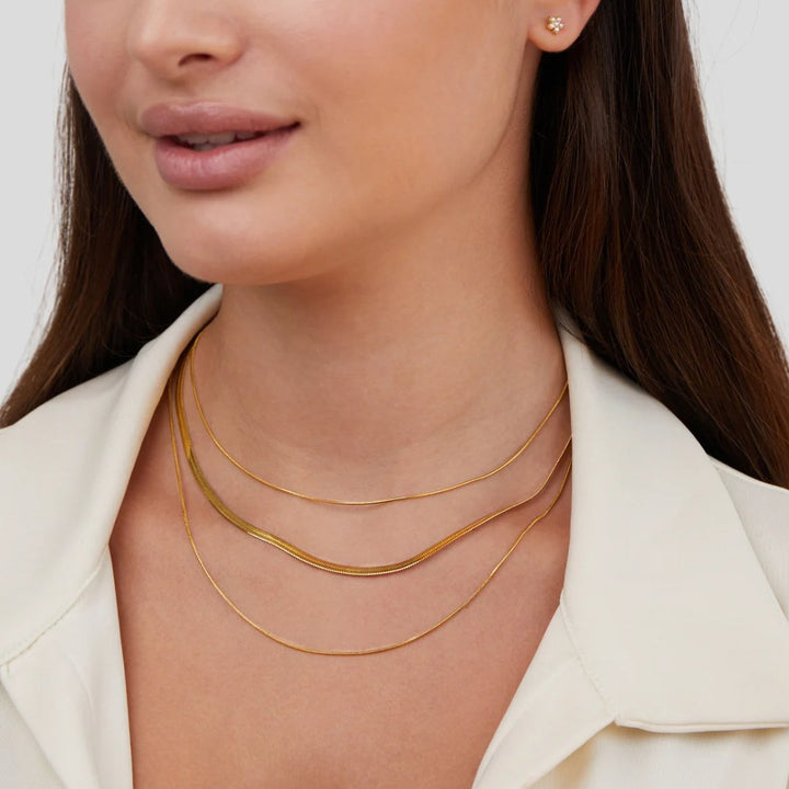 Multi-layer Gold Necklace