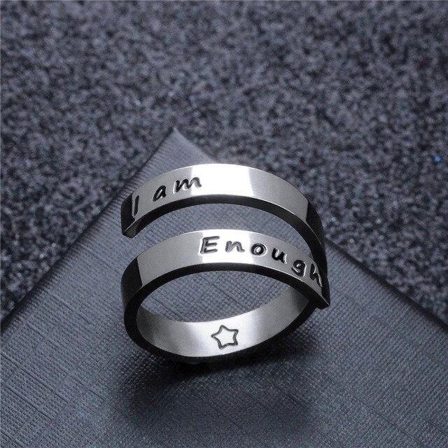 I am Enough Ring