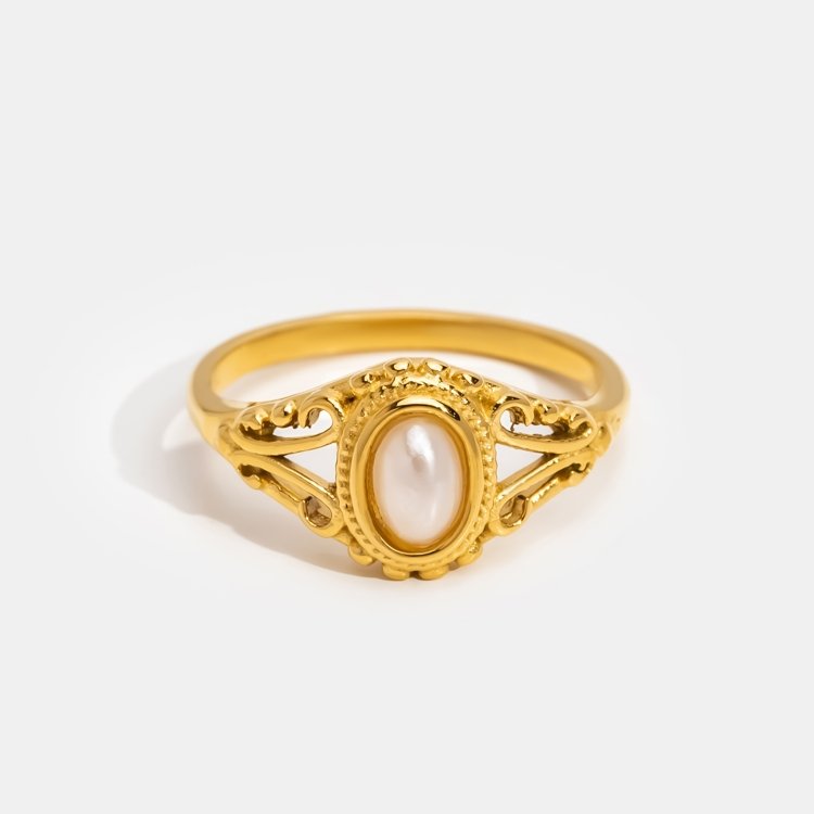 Aitana - Vintage Pearl Ring